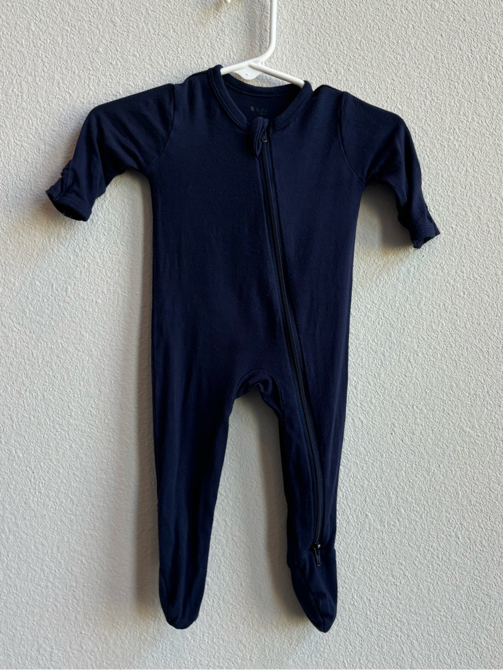 Kyte Navy Bamboo Pajamas newborn